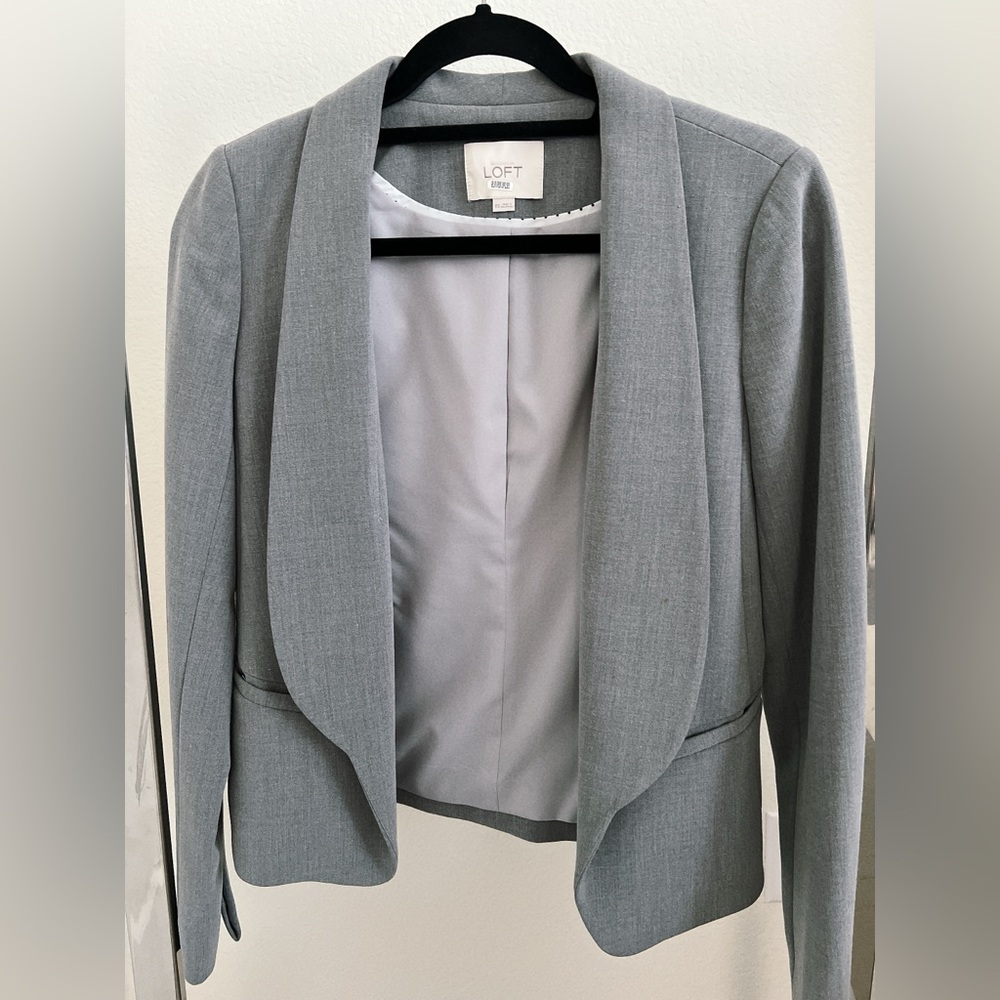 Loft grey blazer